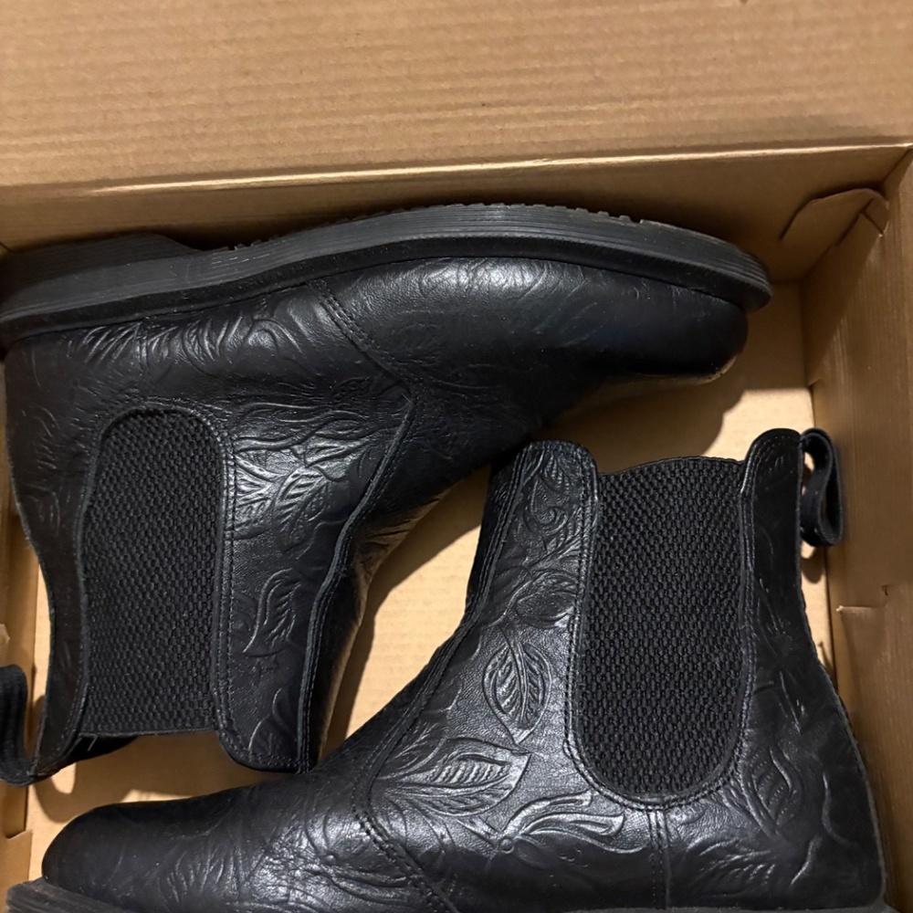 Dr. Martens Floral Embossed Chelsea Bootie - image 5
